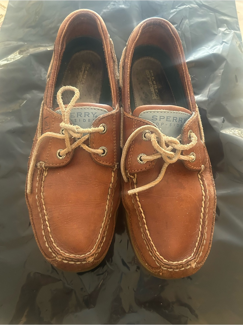 Sperry Brown Leather Men's Boat Shoes